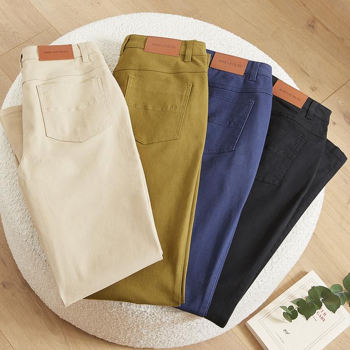Produktbild Anne Weyburn Gerade Five-Pocket-Hose aus Baumwoll-Stretch (50)