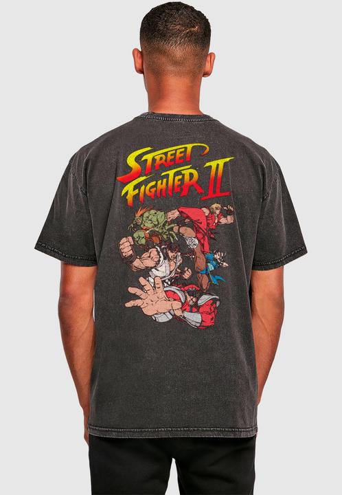 Image du produit Merchcode Streetfighter II Roster Oversize Tee - 187843 (L)