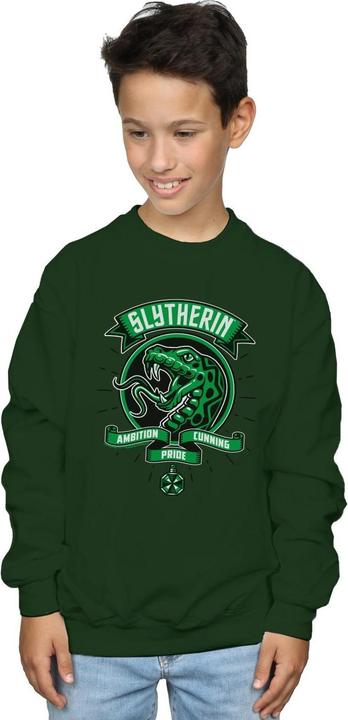 Immagine prodotto Slytherin Toon Crest Felpa Ragazzi (128)