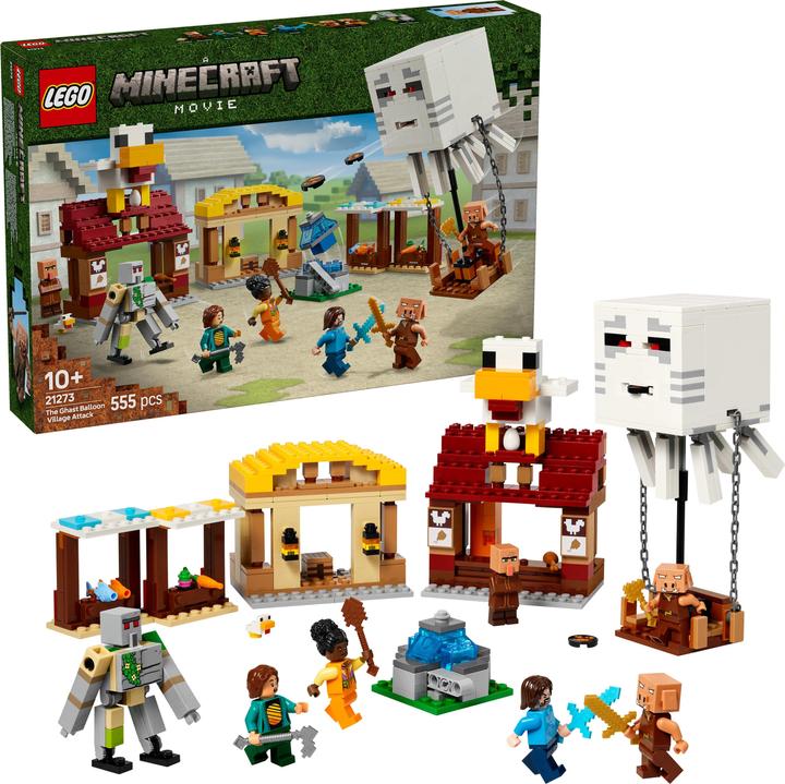 Produktbild LEGO Angriff des Ghast-Ballons (21273, LEGO Minecraft)