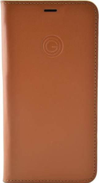 Actual product image Mike Galeli Book cover genuine leather Marc cognac (Apple iPhone 11)