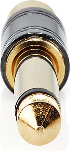 Produktbild Nedis Mono-Audio-Adapter | 6.35 mm Stecker | Cinch Buchse | Vergoldet | Gerade | Metall | Metall | 1