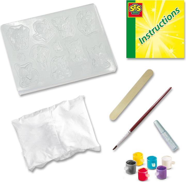 Actual product image Ses Gips Gieβen und anmalen - Niedliche Fantasy-Figuren