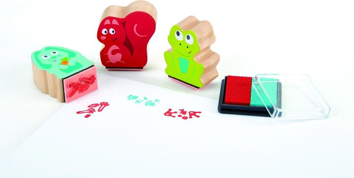 Produktbild Hape Pfoten-Stempelset VE12
