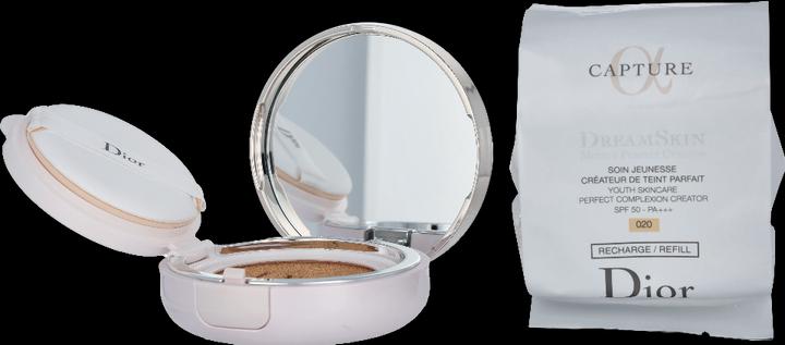 Actual product image Dior Dreamskin Moisturizer Cushion No 020 (#020 Light Beige)