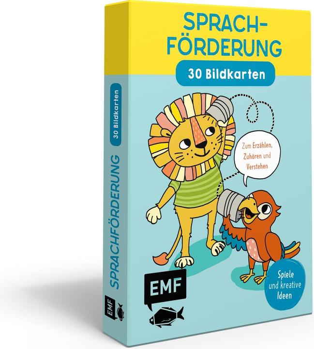 Produktbild Sprachförderung – 30 Bildkarten (Spiele und kreative Ideen)