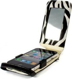 Immagine prodotto Proporta Custodia in pelle Schine per iPhone 4/4S nero (Apple iPhone 4, Apple iPhone 4s)