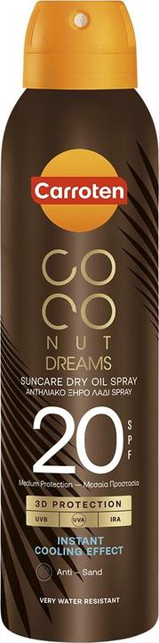 Actual product image Carroten Suncare Dry Oil SPF 20 150 ml (Suntan oil, SPF 20, 150 ml)