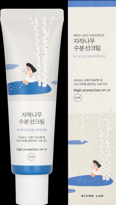 Produktbild Round Lab Moisturizing Sunscreen (Sonnencreme Gesicht, SPF 50+, 50 ml)