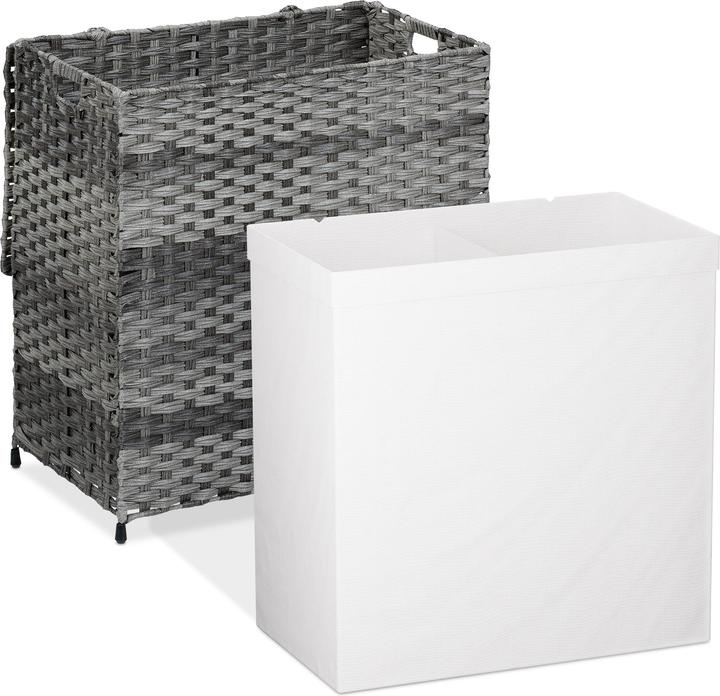 Actual product image Relaxdays Laundry basket (110 l)