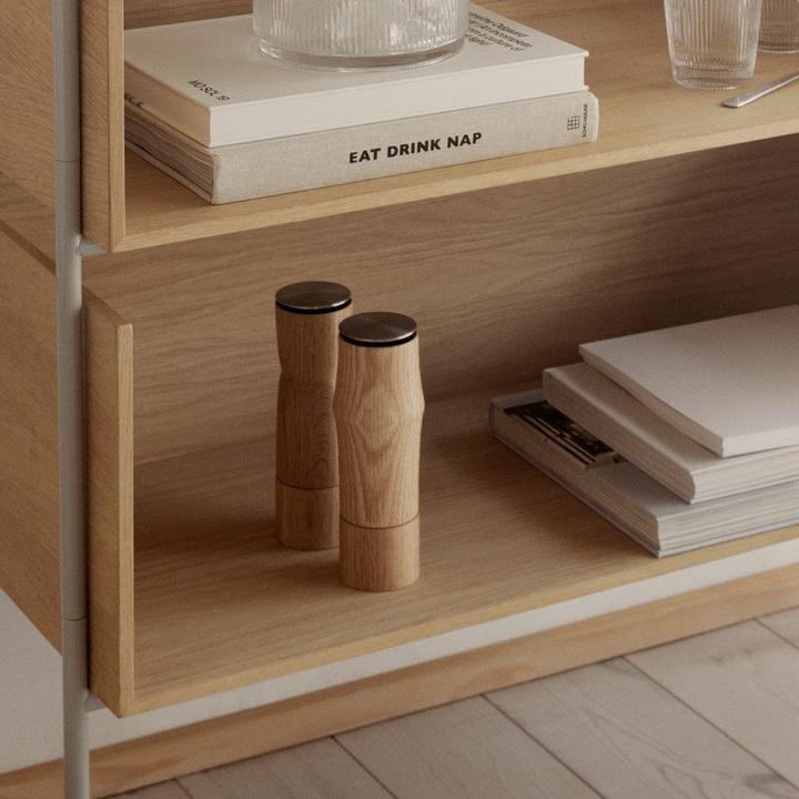 Actual product image Stelton Storm Salt and Pepper Mill Set (Salt, Pepper)