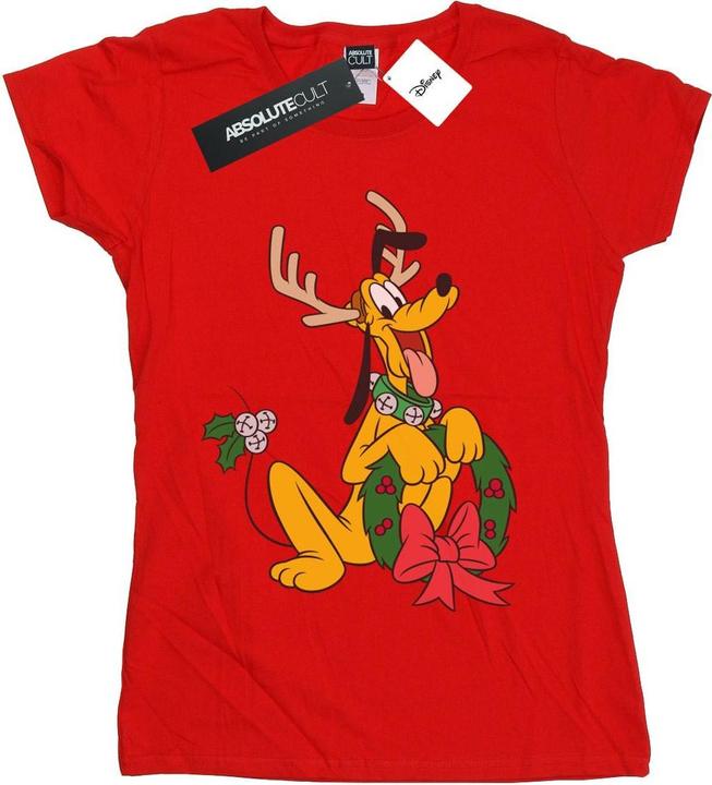 Produktbild Disney Pluto Christmas Reindeer TShirt (S)