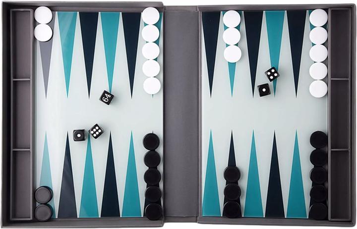 Actual product image Printworks Board Game Backgammon No.2 (German, French, Italian, English)