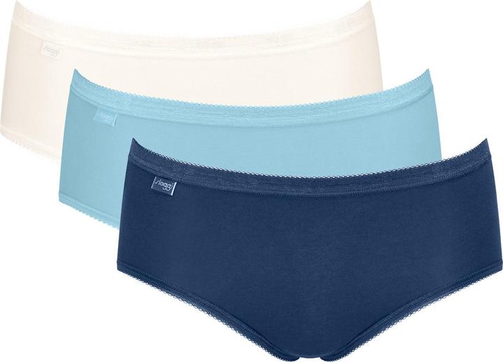 Image du produit Sloggi Unterhose BASIC+ MIDI Damen-Slip 3er Pack (40, Lot de 3)