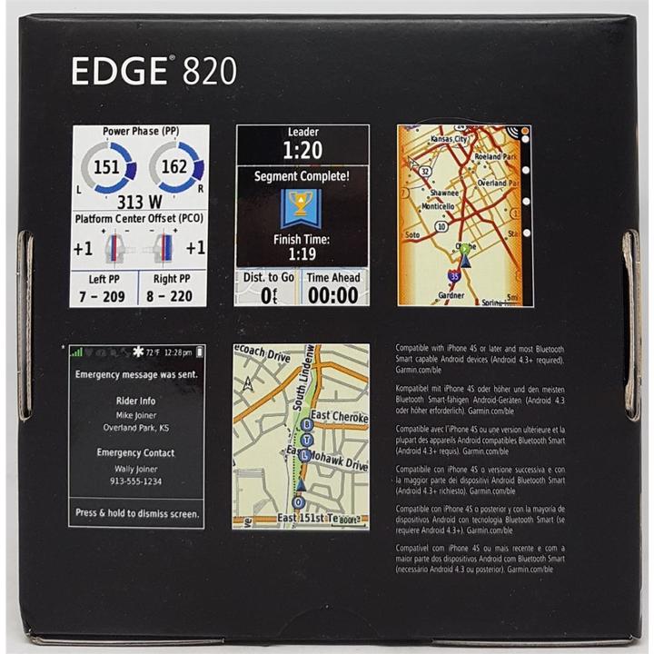 Actual product image Garmin Edge 820 (Europe)