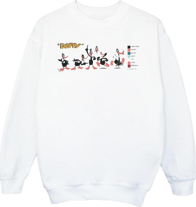 Looney Tunes Daffy Duck Colour Code Sweatshirt