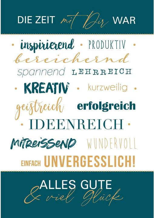 Image du produit ABC Carte de voeux (1 pcs)