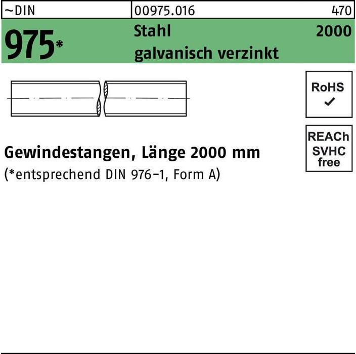 Actual product image Threaded rod