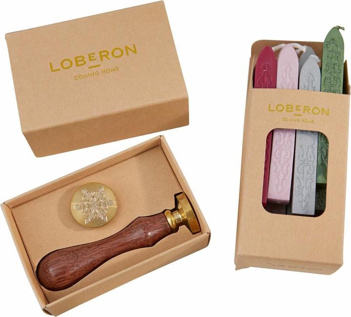 Produktbild Loberon Wachsstempel und Siegelwachs Movique bunt