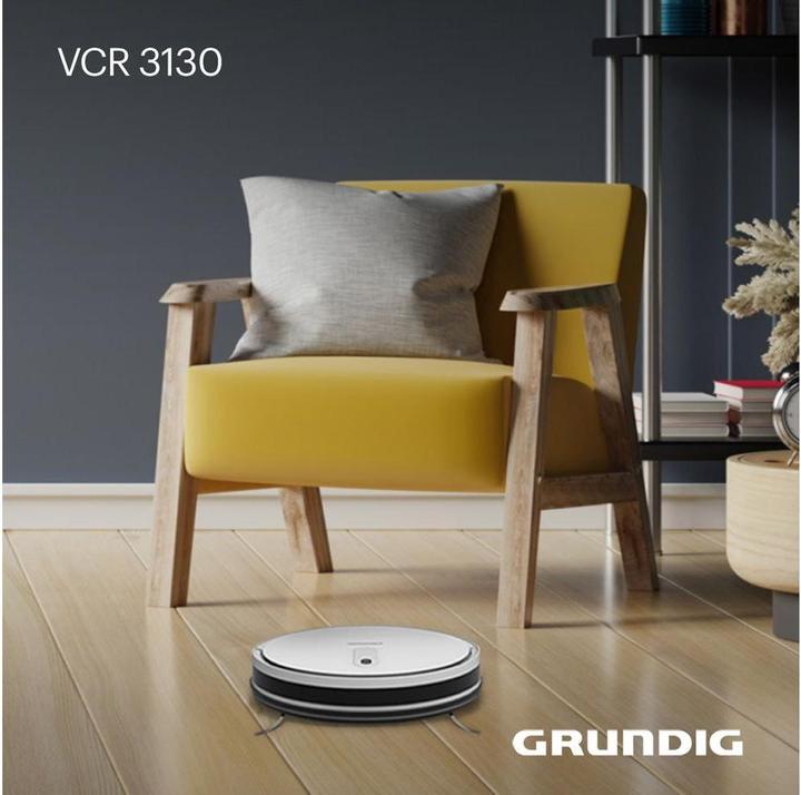 Actual product image Grundig Robot vacuum cleaner with mop function VCR 3130 (Vacuum mopping robot)
