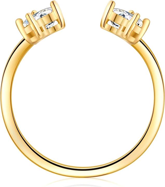 Produktbild Glanzstücke München Damen Ring Sterling Silber - 34488 (48, 925 Silber)