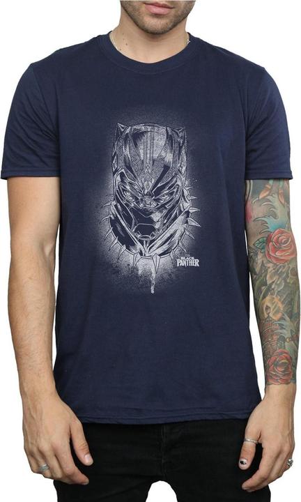 Immagine prodotto Maglietta Uomo Black Panther Spray Headshot (S)
