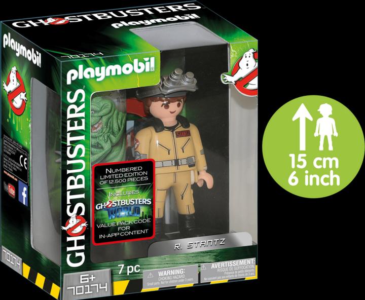 Image du produit Playmobil Figurine de collection S.O.S. Fantômes R. Stantz (70174, Playmobil Ghostbusters)
