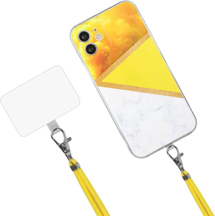 Produktbild König Design Hülle Handy Schutz für Apple iPhone 12 Mini Handykette Case Cover Bumper Etuis