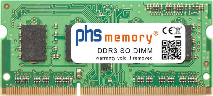Image du produit PHS-memory RAM compatible avec Asus EeeBox PC EB1501P-B077E (Asus EeeBox PC EB1501P-B077E, 1 x 2GB)