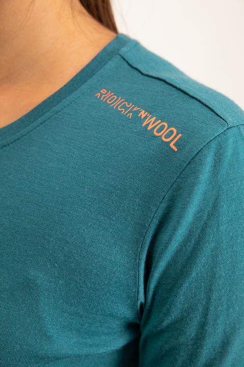 Productafbeelding Ortovox 'N'Wool Long Sleeve Shirt 185 waterval (S)