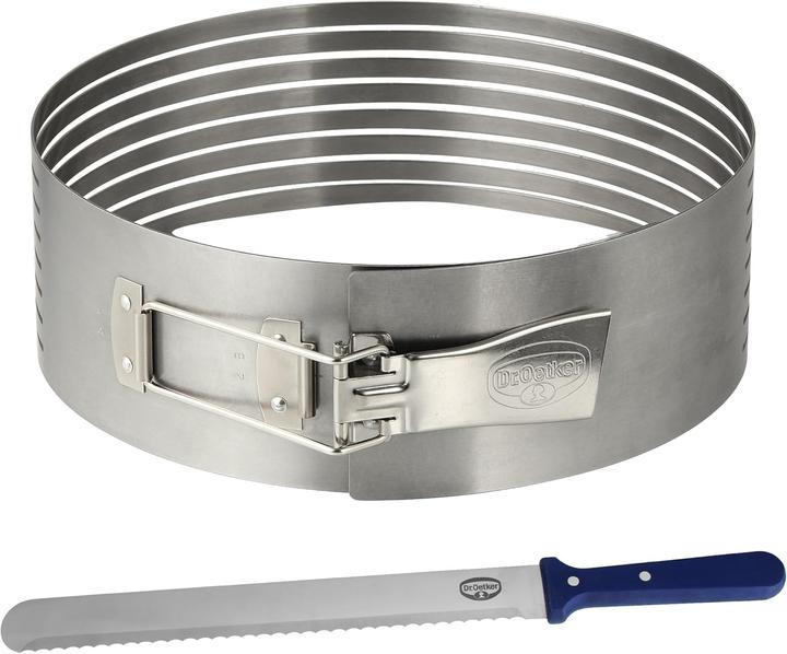 Produktbild Dr. Oetker Tortenboden-Schneidhilfe inkl. Tortenmesser