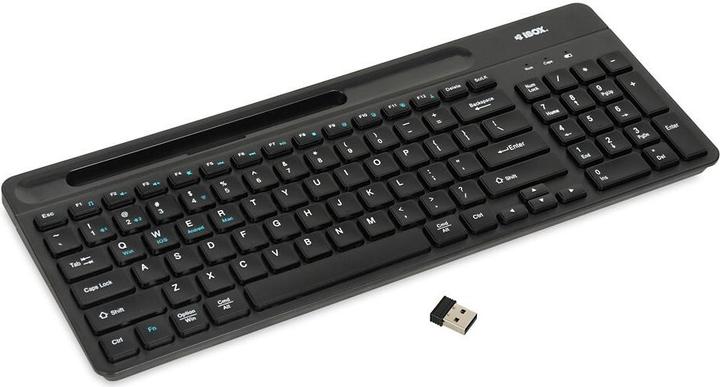 Actual product image iBox Kallisto BT/2 4 GHz wireless keyboard (Eng. Int., Wireless)