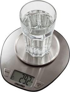 Actual product image Mesko MS 3152 Stainless Steel Countertop Electronic Kitchen Scale