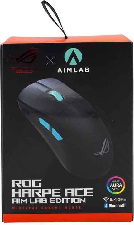 Actual product image ASUS ROG Harpe Ace Aim Lab Edition (Wireless, Cable)