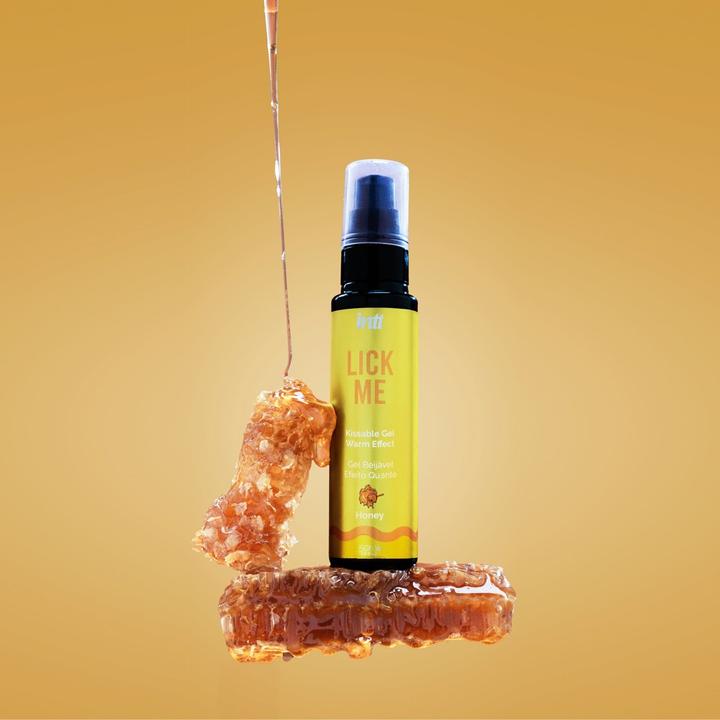 Actual product image Intt Lick Me Honey Edible Gel Warming Effect (50 ml)