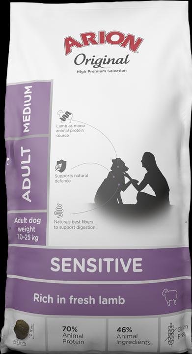 Produktbild Arion Original sensitive medium 12 kg - (106078) (Adult, 12000 g)