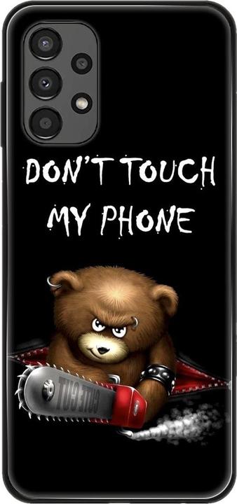 Dont Touch My Phone Bär Schwarz