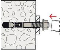 Produktbild Fischer Bolzenanker FAZ II 12 Länge 110 mm Edelstahl (20 Stk.)