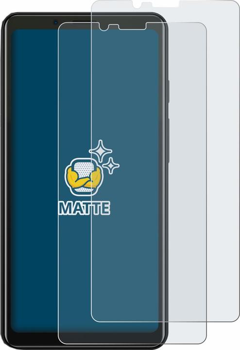 Actual product image BROTECT Anti-glare screen protector matt (2 Piece, HiSense A5c)