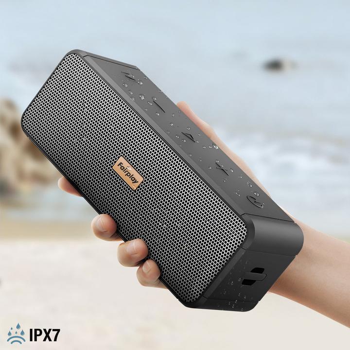 Produktbild Fairplay IPX7 Bluetooth Lautsprecher (24 h, Akkubetrieb, Stromversorgung über USB)