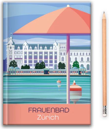Produktbild S.wert Design Skizzenbuch Zürich Frauenbad (Blanko)