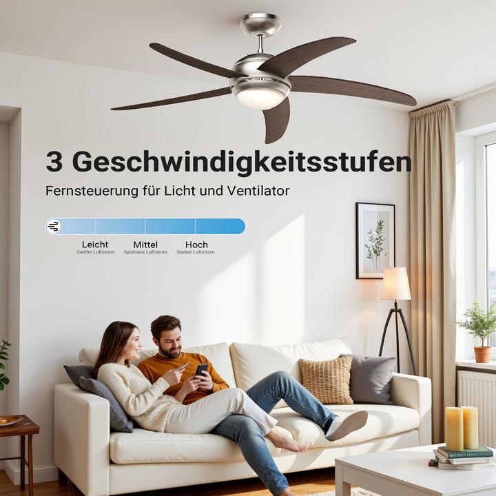 Produktbild Wiltec Deckenventilator (55 dB)