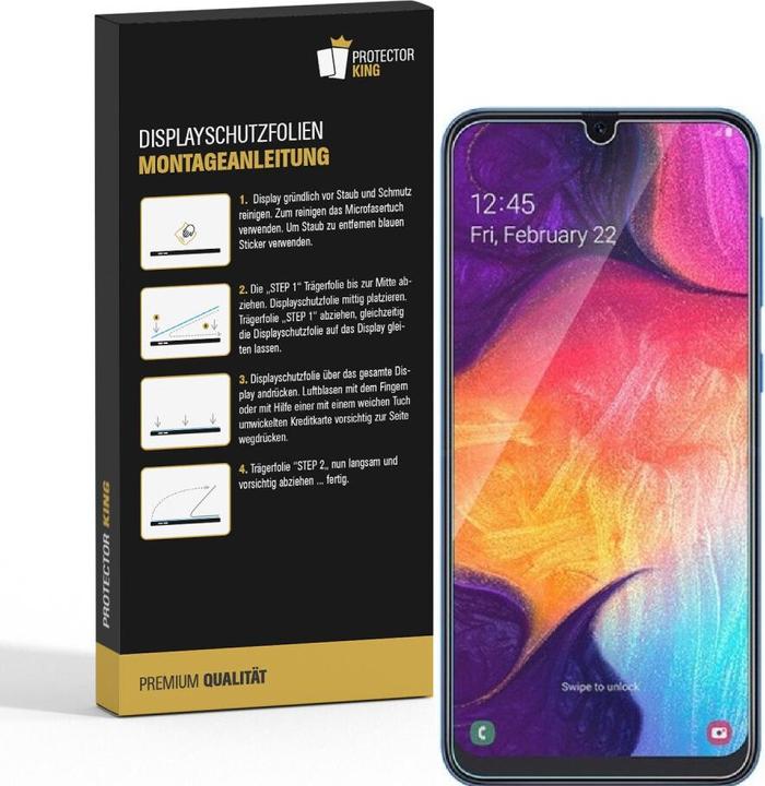 Produktbild Protectorking 2x Displayschutz HD Klar (2 Stück, Samsung Galaxy A30)