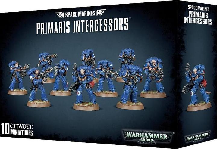 Actual product image Games Workshop Warhammer 40k - Space Marine Primaris Intercessors (Plastic)