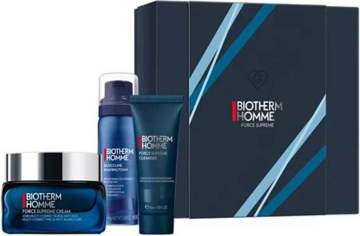Produktbild Biotherm Set Force Suprême Force Suprême Youth Architect Cream 50ml Force Supreme Cleanser 40ml Mousse Rasage (Gesichtspflege set)