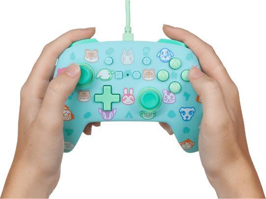 Actual product image PowerA Enhanced Wired Controller - Animal Crossing (Switch)