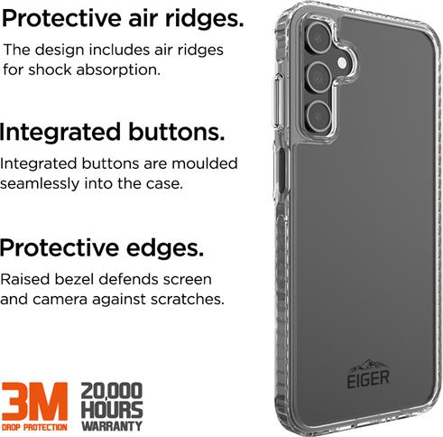 Image du produit Eiger Ice Grip Case (Samsung Galaxy A15 5G, Samsung Galaxy A15)
