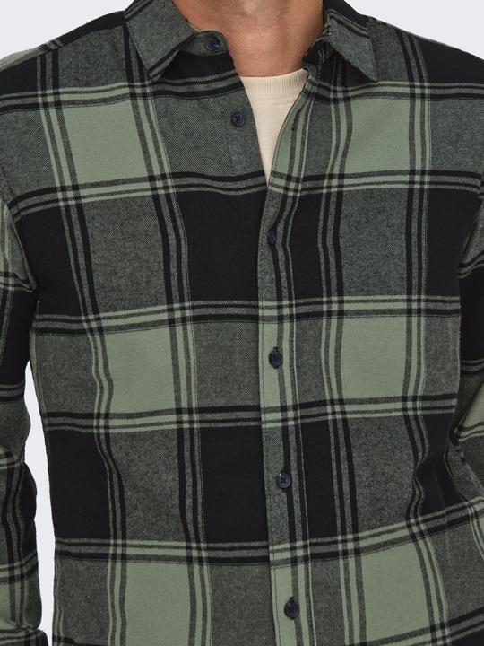 Produktbild Only & Sons Onsgudmund Ls Checked Shirt Noos (XS)