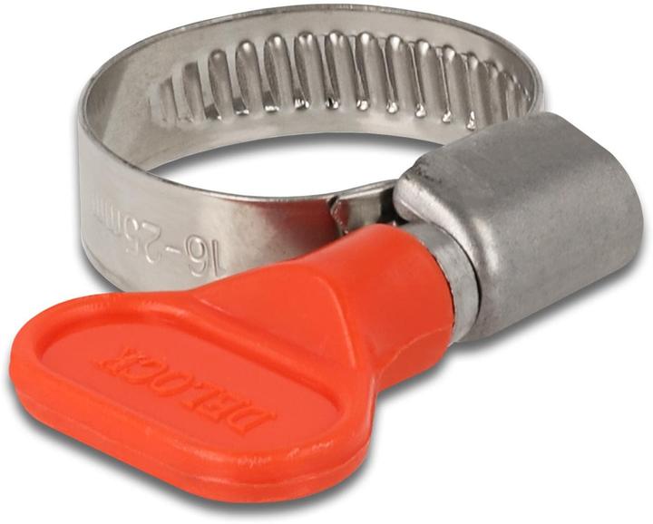 Actual product image Delock Hose clamp with wing nut 16