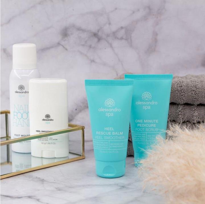 Image du produit Alessandro Spa - Exfoliation des pieds en une minute (Crème et gel pour les pieds, 75 ml)